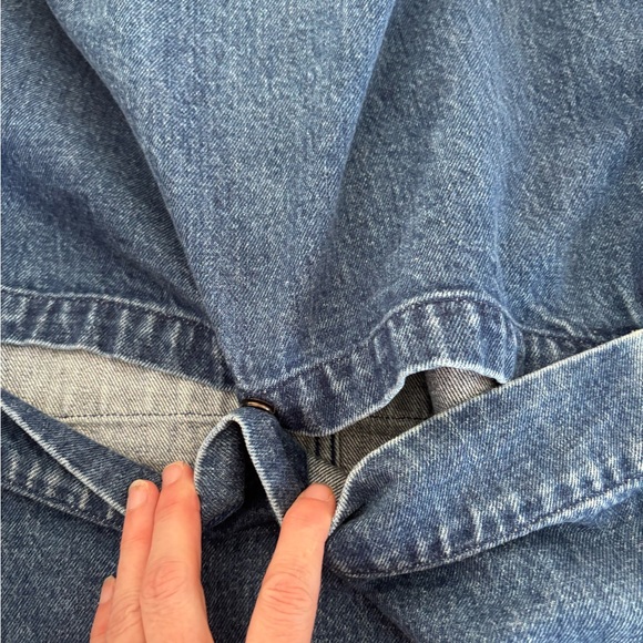 Vintage Polo Ralph Lauren Denim Hunting /Utility/Chore Jacket Size Large Pockets - Picture 10 of 16